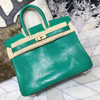 エルメス バーキン25 バンブー リザード ゴールド金具