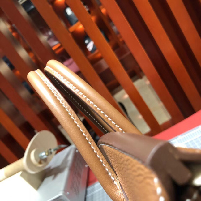 エルメス バーキン25 ゴールド トゴ シルバー金具