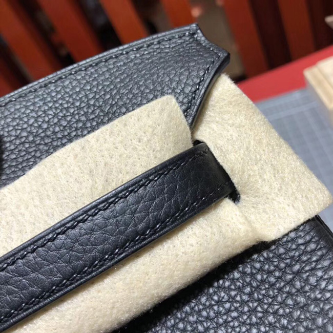 エルメス バーキン25 ブラック トゴ シルバー金具