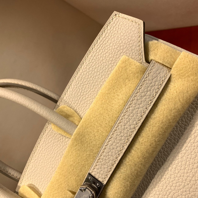 エルメス バーキン25 クレ トゴ シルバー金具