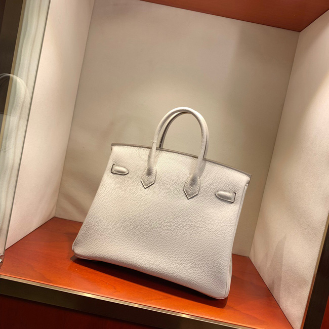 エルメス バーキン25 クレ トゴ シルバー金具