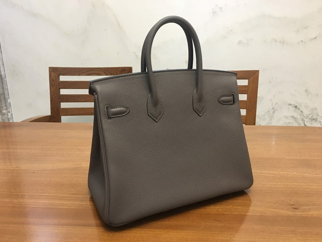 エルメス バーキン25 エタン トゴ シルバー金具