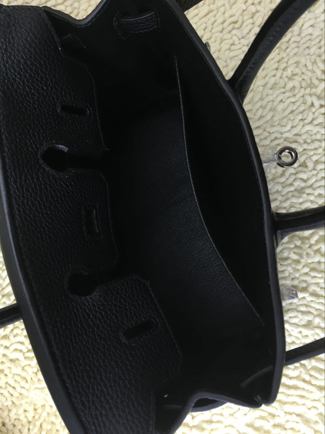 エルメス バーキン25 クロ トゴ シルバー金具