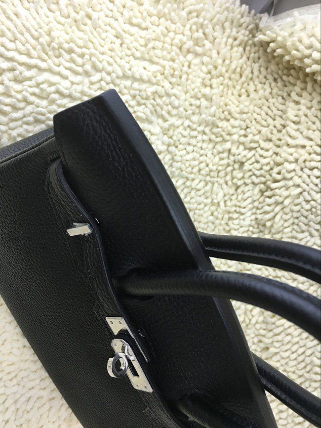 エルメス バーキン25 クロ トゴ シルバー金具