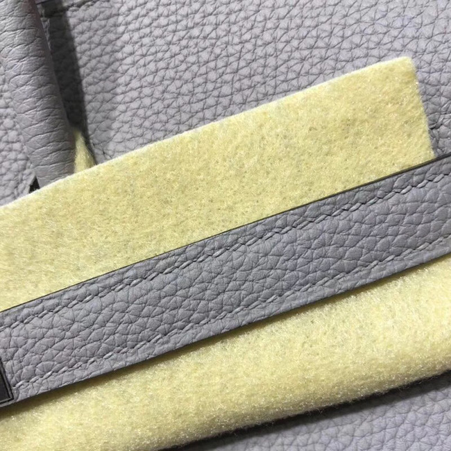 エルメス バーキン25 ブルーグラシエ トゴ シルバー金具
