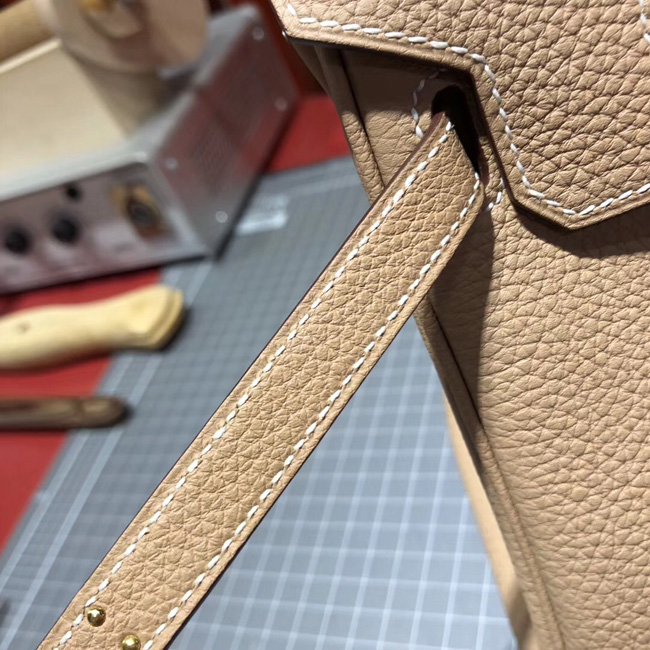エルメス バーキン25 タバックキャメル トゴ ゴールド金具
