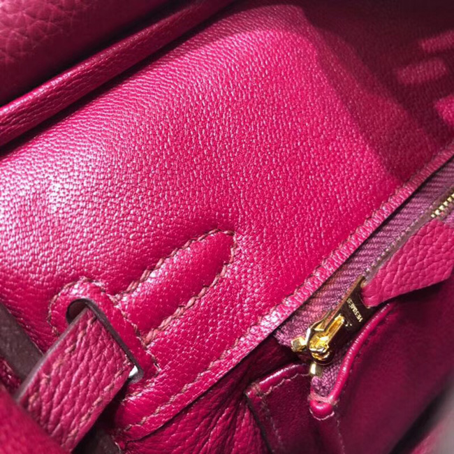 エルメス バーキン25 トスカ トゴ ゴールド金具