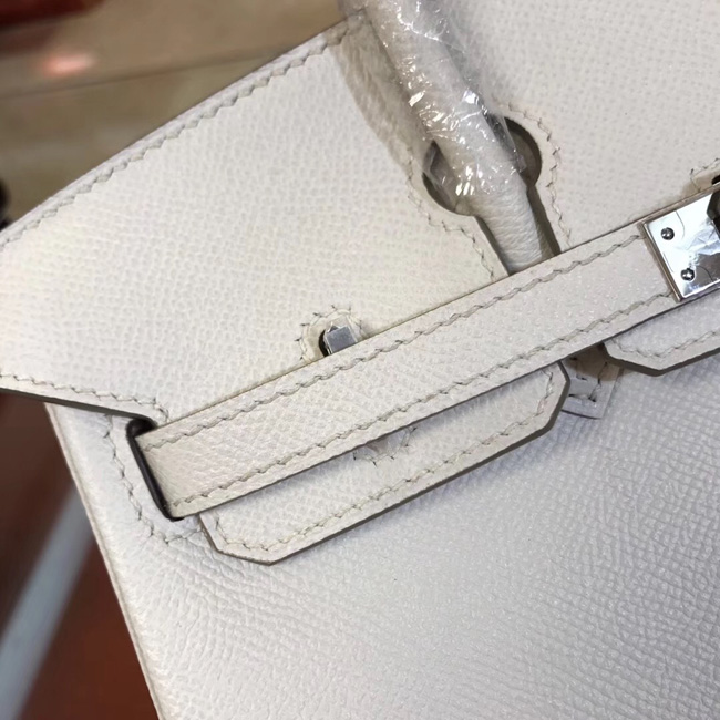 エルメス バーキン25 クレ ヴォーエプソン シルバー金具
