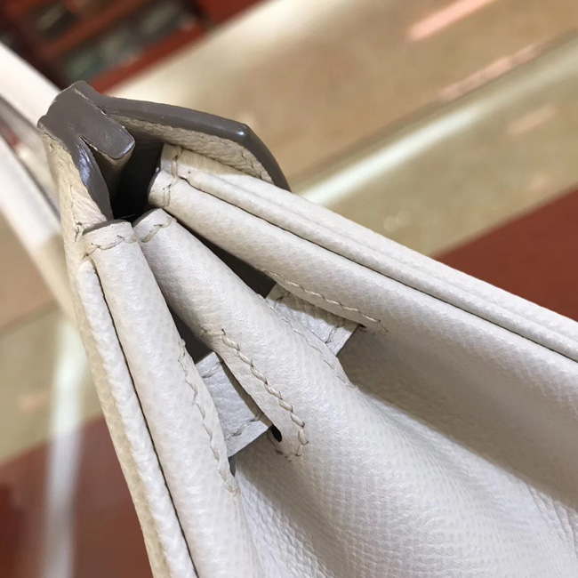 エルメス バーキン25 クレ ヴォーエプソン シルバー金具