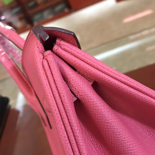 エルメス バーキン25 ローズアザレ ヴォーエプソン ゴールド金具