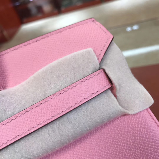 エルメス バーキン25 ピンク ヴォーエプソン シルバー金具