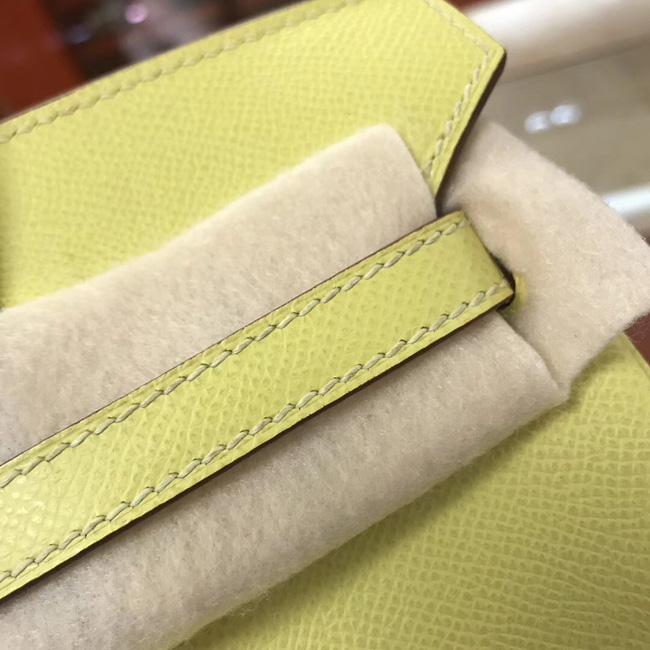 エルメス バーキン25 スフレ ヴォーエプソン シルバー金具