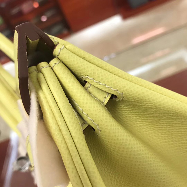エルメス バーキン25 スフレ ヴォーエプソン シルバー金具