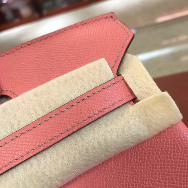 エルメス バーキン25 フラミンゴ ヴォーエプソン シルバー金具