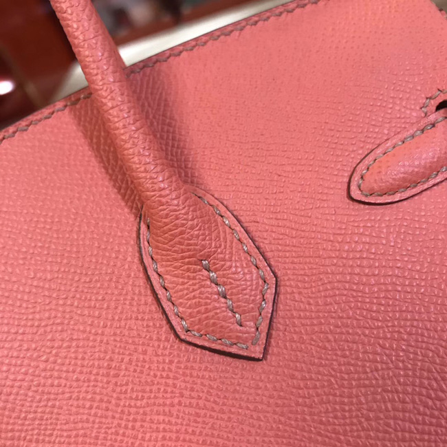 エルメス バーキン25 フラミンゴ ヴォーエプソン シルバー金具