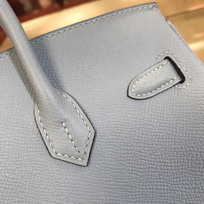 エルメス バーキン25 ブルーラン ヴォーエプソン ゴールド金具