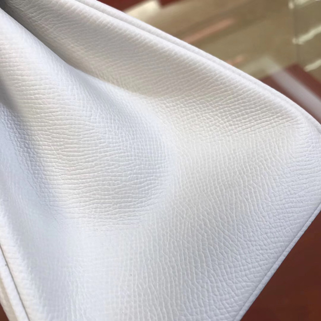 エルメス バーキン25 ホワイト ヴォーエプソン ゴールド金具