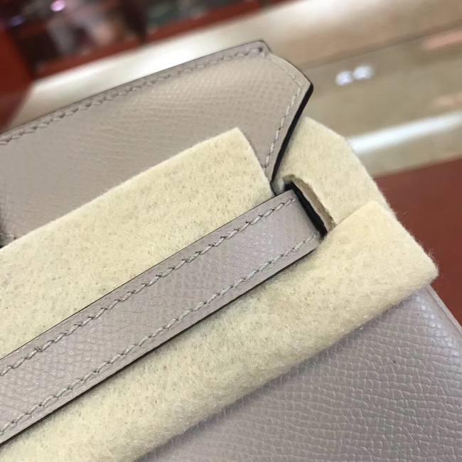 エルメス バーキン25 トレンチ ヴォーエプソン シルバー金具