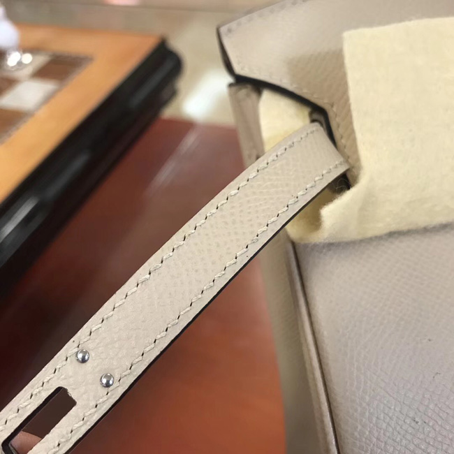 エルメス バーキン25 トレンチ ヴォーエプソン シルバー金具
