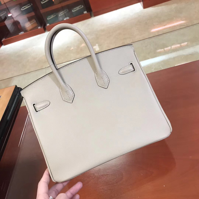 エルメス バーキン25 トレンチ ヴォーエプソン シルバー金具