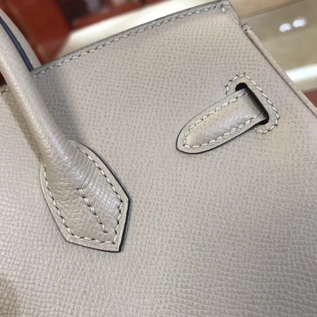 エルメス バーキン25 トレンチ ヴォーエプソン シルバー金具
