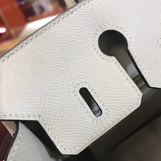 エルメス バーキン25 トレンチ ヴォーエプソン シルバー金具