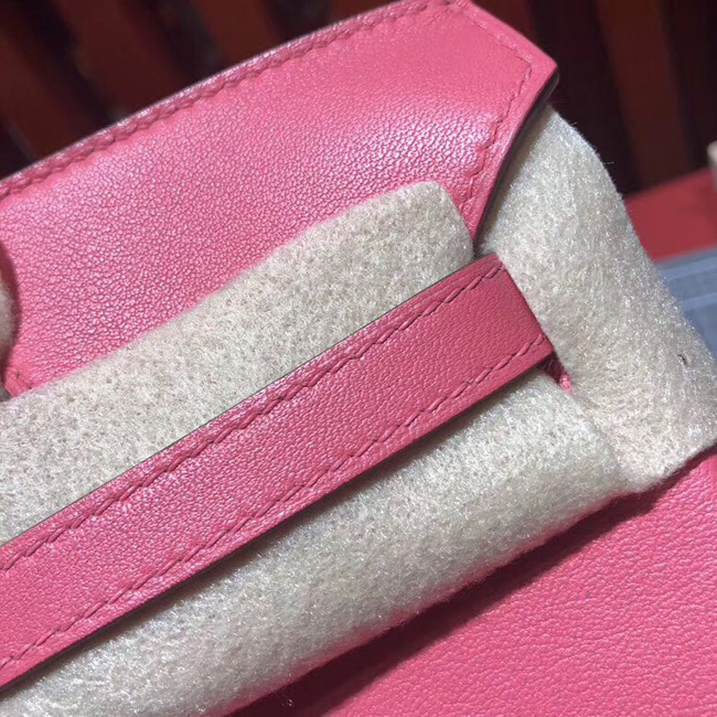 エルメス バーキン25 ローズアザレ スイフト シルバー金具