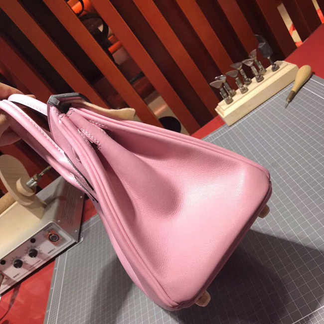 エルメス バーキン25 ローズサクラ スイフト ゴールド金具
