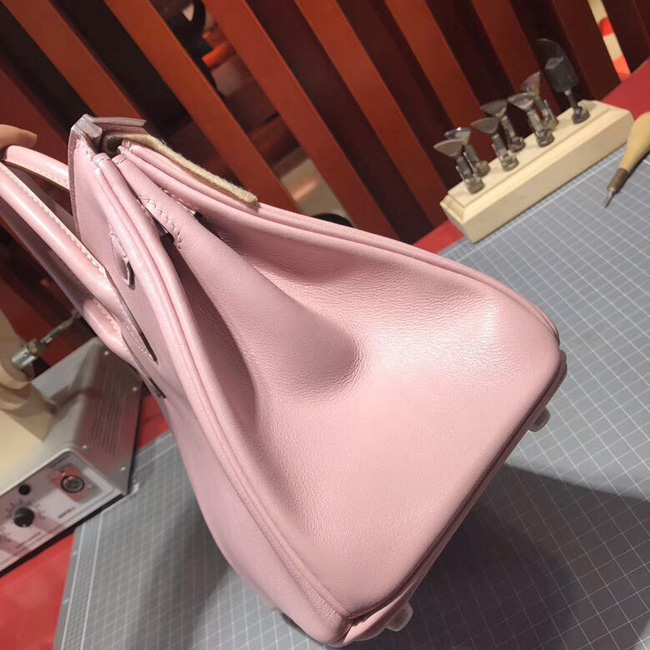 エルメス バーキン25 ローズサクラ スイフト シルバー金具