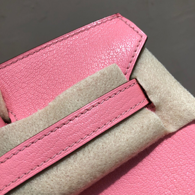 エルメス バーキン25 ローズコンフェッティ シェブルミゾル ゴールド金具