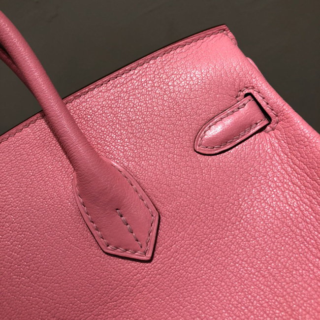 エルメス バーキン25 ローズコンフェッティ シェブルミゾル ゴールド金具