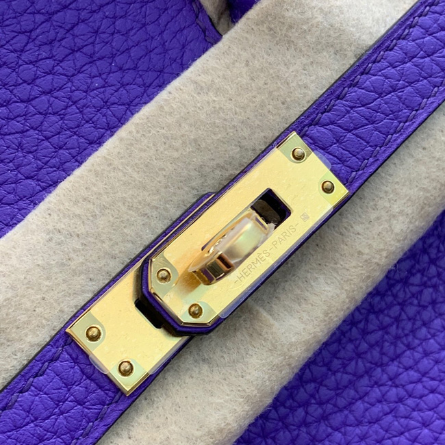 エルメス バーキン25 クロッカス トゴ ゴールド金具