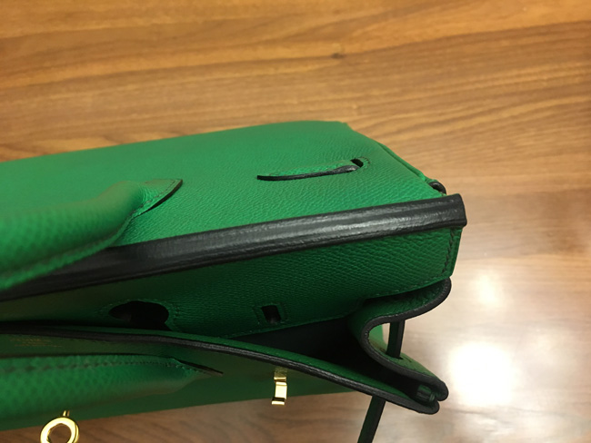 エルメス バーキン25 バンブー ヴォーエプソン ゴールド金具