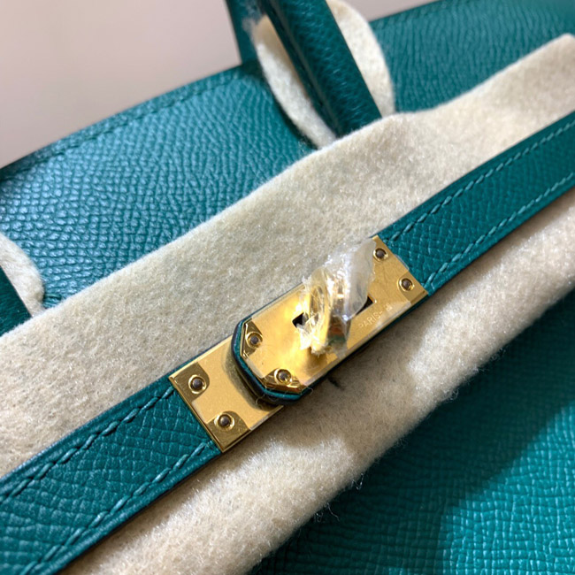 エルメス バーキン25 マラカイト ヴォーエプソン ゴールド金具
