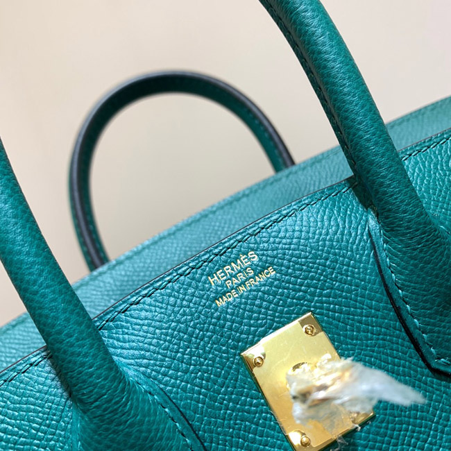 エルメス バーキン25 マラカイト ヴォーエプソン ゴールド金具