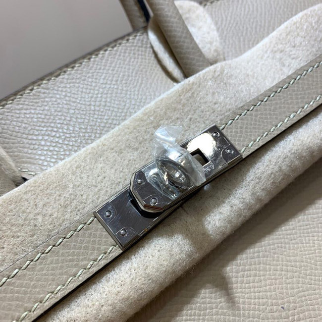 エルメス バーキン25 トレンチ ヴォーエプソン シルバー金具