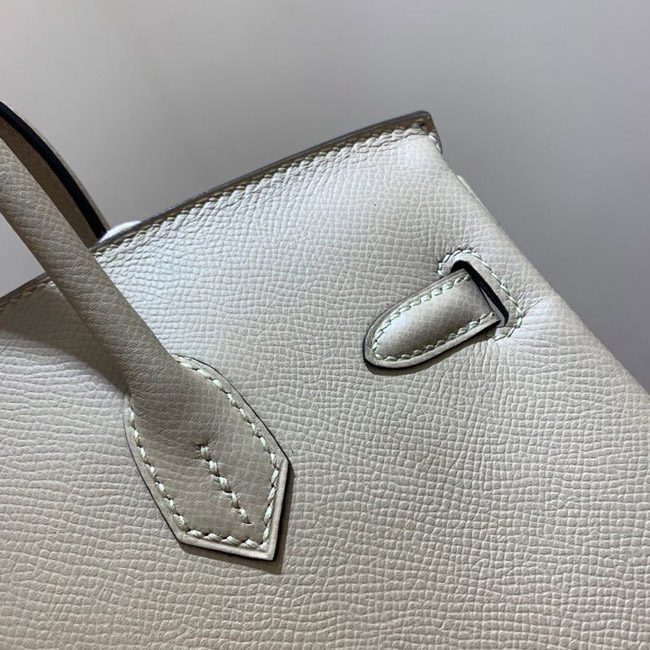 エルメス バーキン25 トレンチ ヴォーエプソン シルバー金具