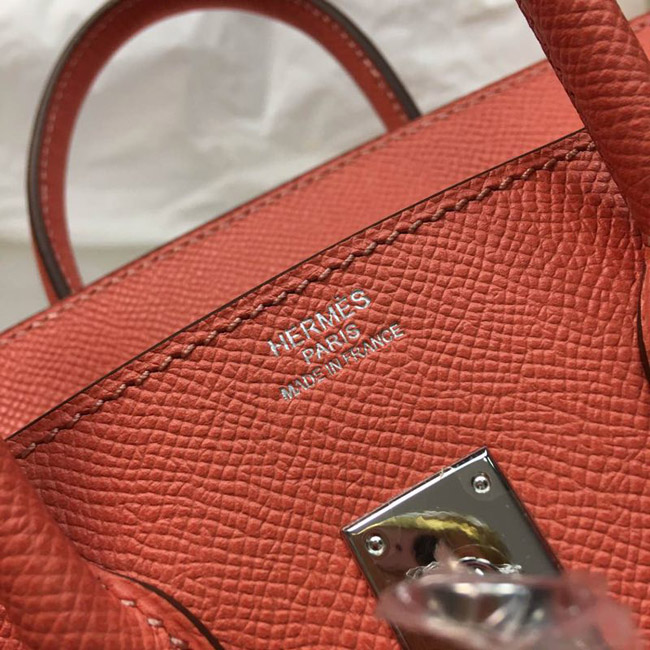 エルメス バーキン25 フラミンゴ ヴォーエプソン シルバー金具