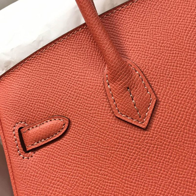 エルメス バーキン25 フラミンゴ ヴォーエプソン シルバー金具