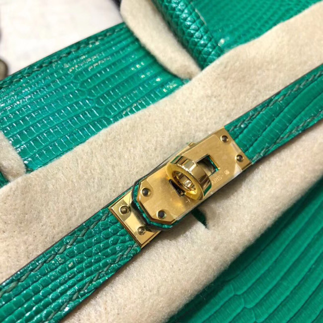 エルメス バーキン25 バンブー リザード ゴールド金具