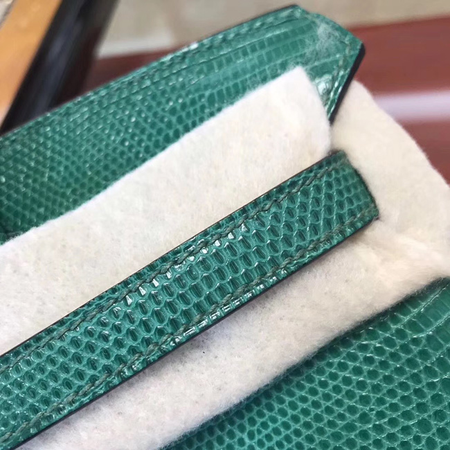 エルメス バーキン25 マラカイト リザード シルバー金具