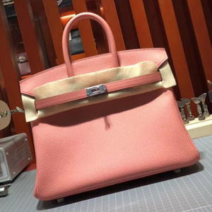 エルメス バーキン25 フラミンゴ トゴ シルバー金具