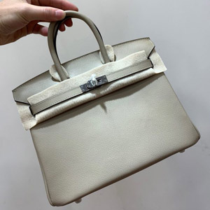 エルメス バーキン25 トレンチ ヴォーエプソン シルバー金具