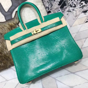 エルメス バーキン25 バンブー リザード ゴールド金具