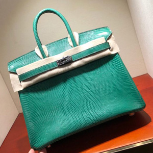 エルメス バーキン25 バンブー リザード シルバー金具