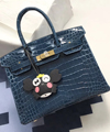 エルメス バーキン30 コルヴェール クロコダイル ニロティカス ゴールド金具
