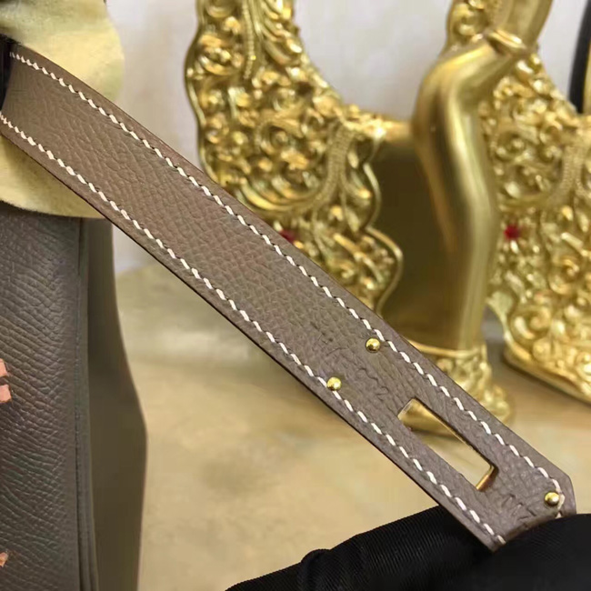 エルメス バーキン30 エトゥープ ヴォーエプソン ゴールド金具