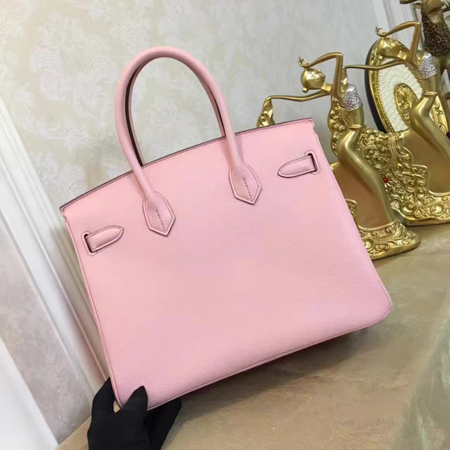 エルメス バーキン30 ピンク ヴォーエプソン シルバー金具