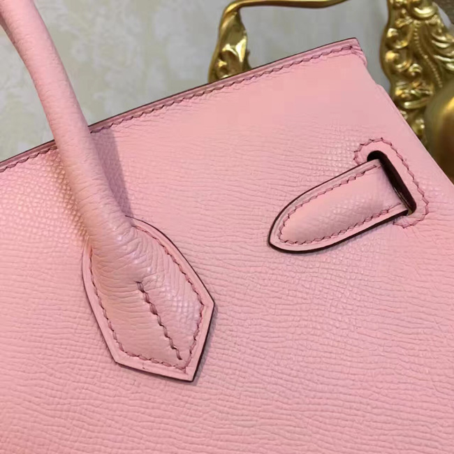 エルメス バーキン30 ピンク ヴォーエプソン シルバー金具