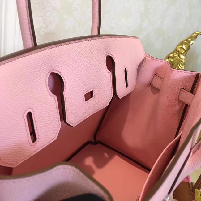 エルメス バーキン30 ピンク ヴォーエプソン シルバー金具